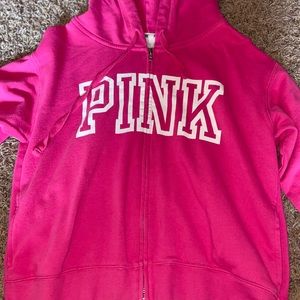 PINK zip up jacket